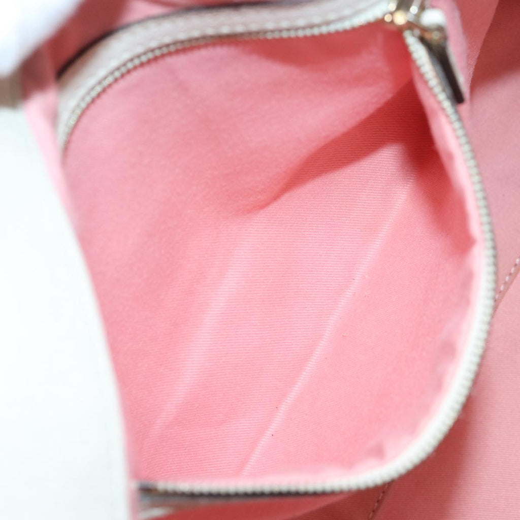 GUCCI GG Canvas Shoulder Bag Pink Gold 154981 87427