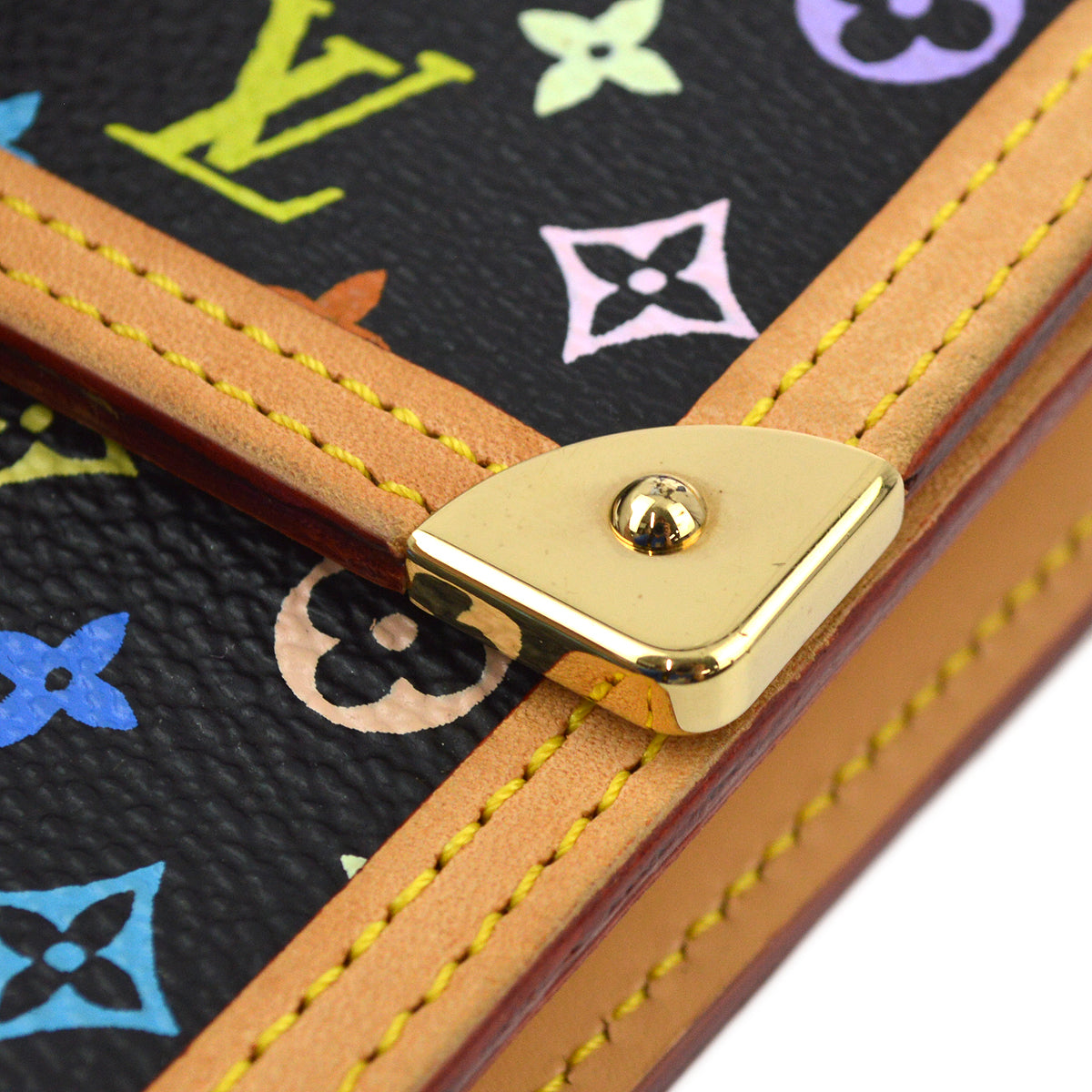 Louis Vuitton 2004 Multicolor Porte Tresor International Wallet M92658