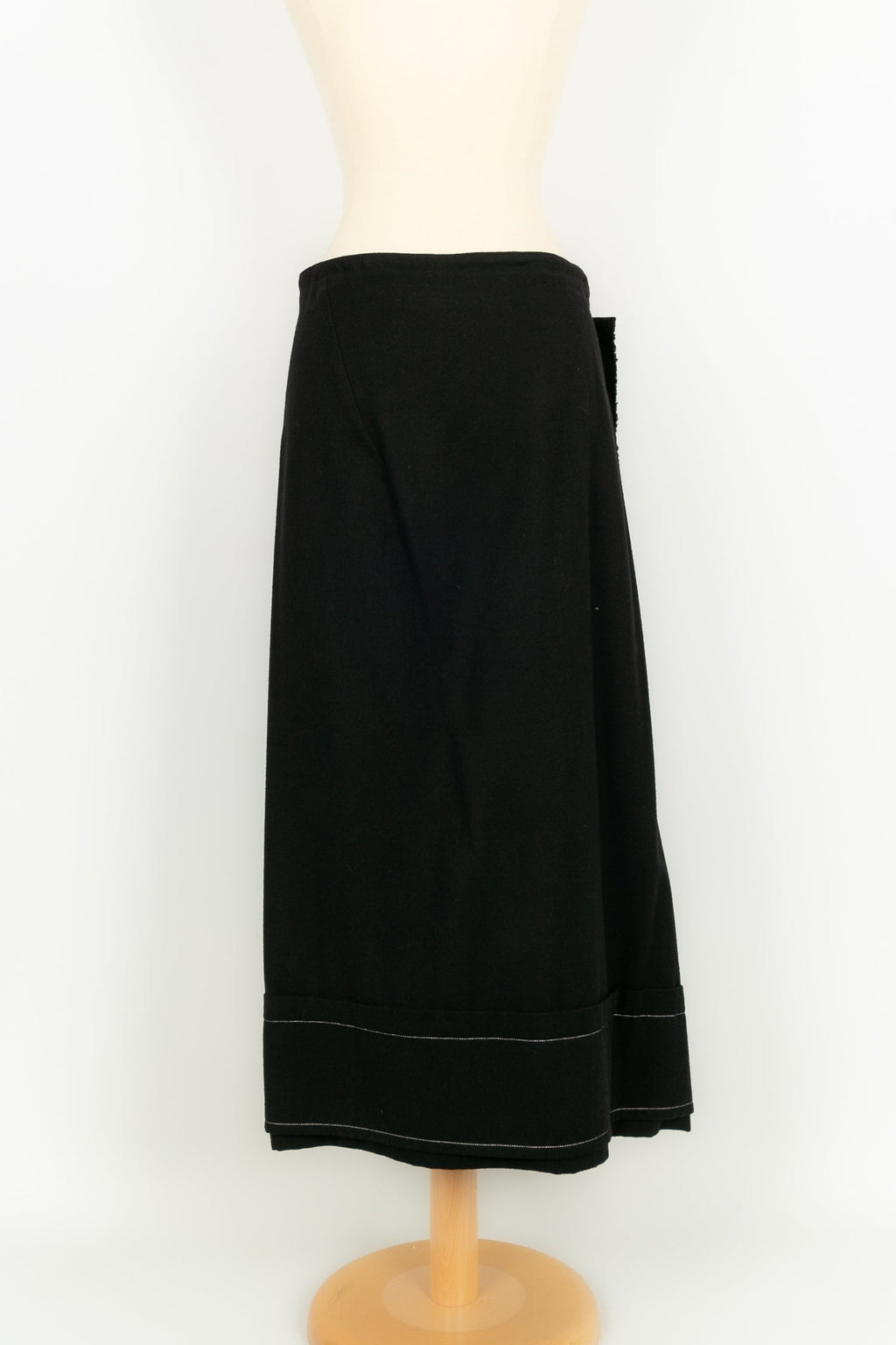 Jupe en laine Yamamoto