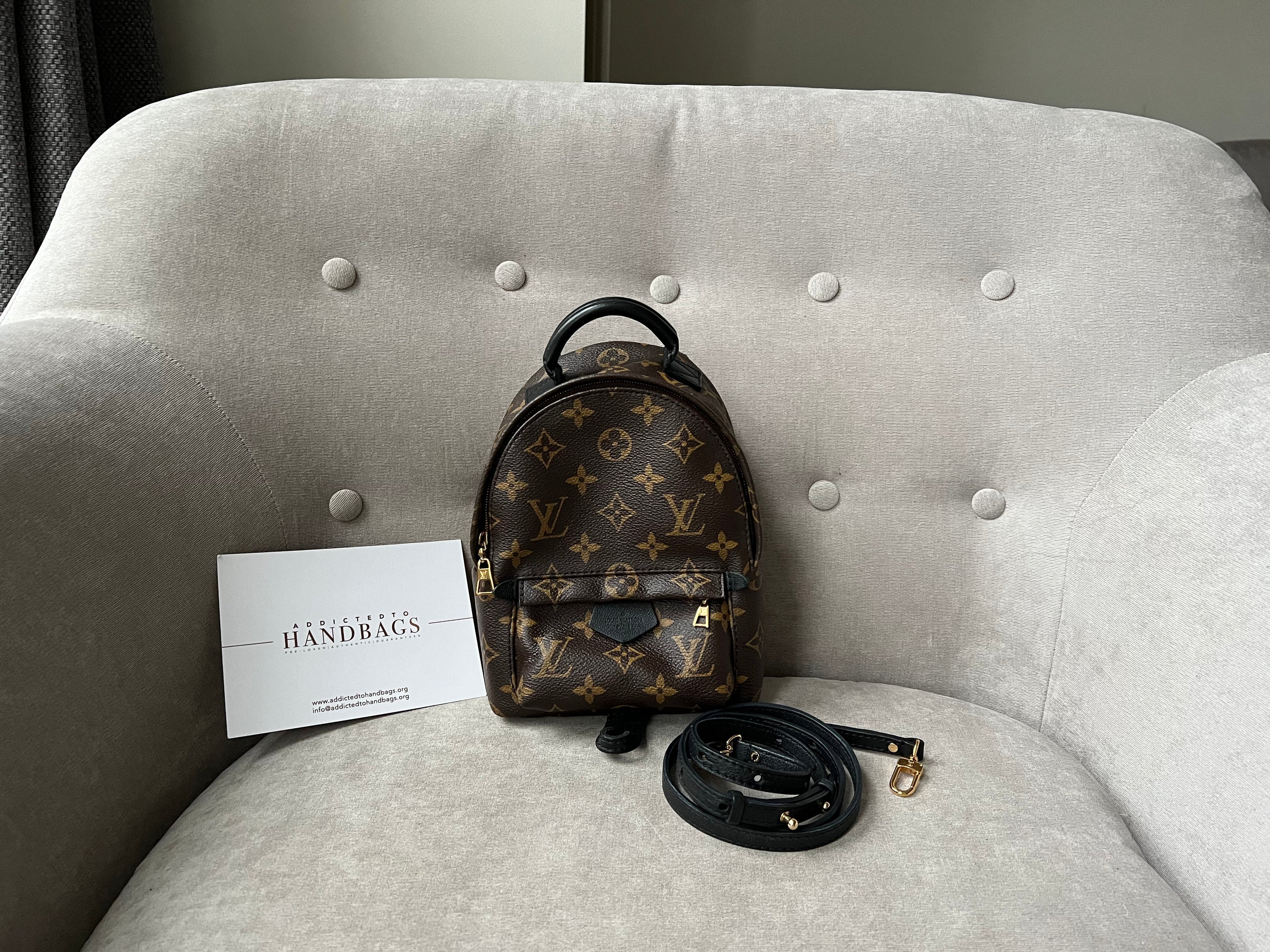 Louis Vuitton Palm Springs Mini Backpack - one strap (RRP £1,830)