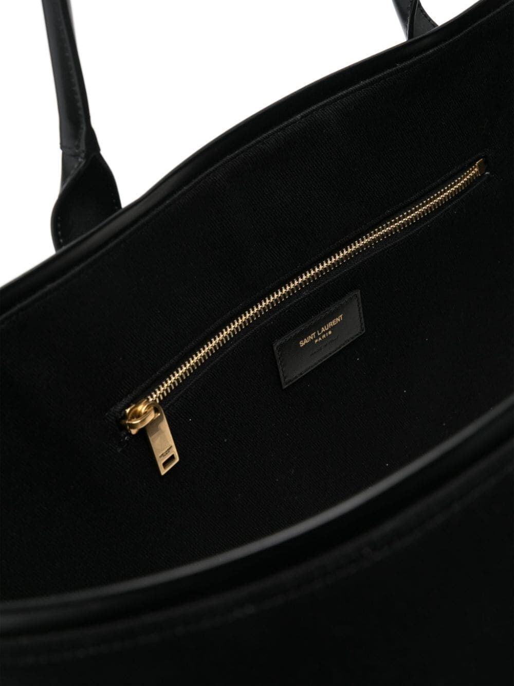 Saint Laurent Men Rive Gauche Tote Bag In Canvas