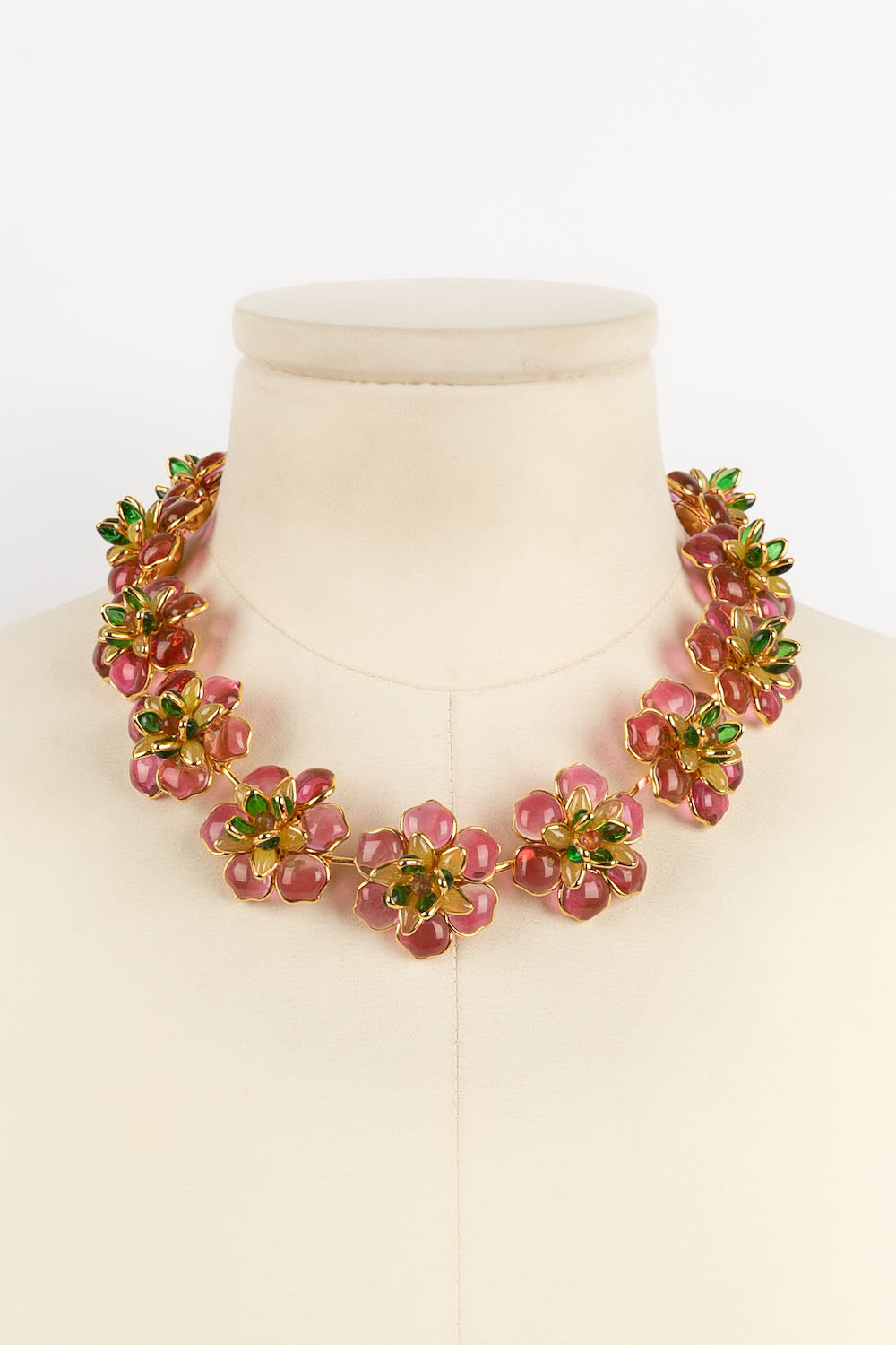 Collier fleurs Augustine
