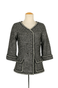 Veste argentée Chanel