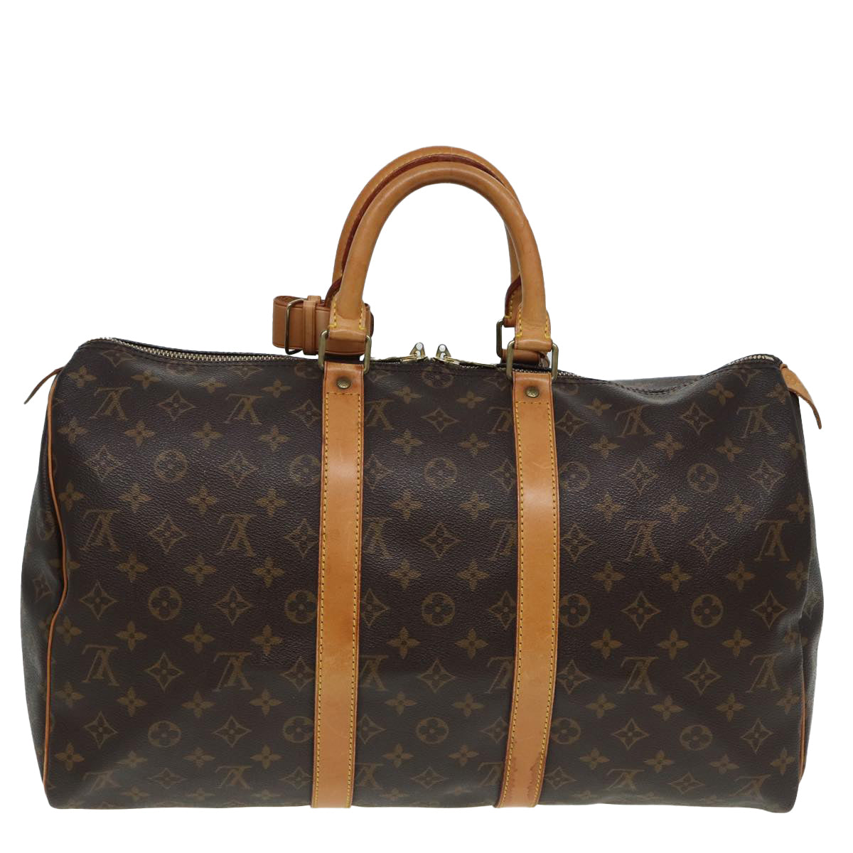 Louis Vuitton Keepall 45  Canvas Travel Bag