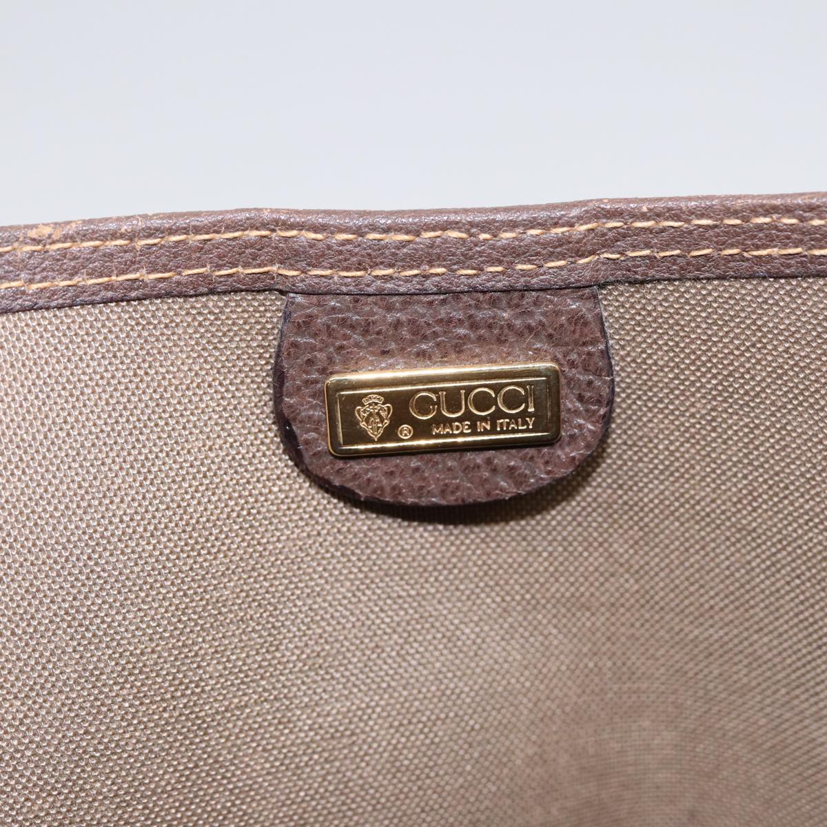 GUCCI GG Supreme Web Sherry Line Tote Bag PVC Beige Red Green 002 123 87902