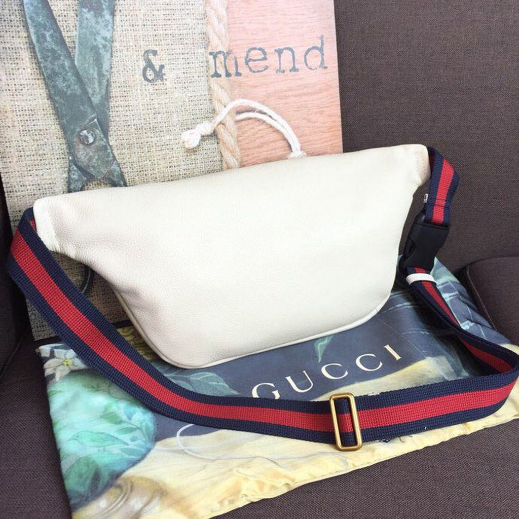 Glami Print Waist Belt Bag White For Women And Men 15in/39cm Glami 530412