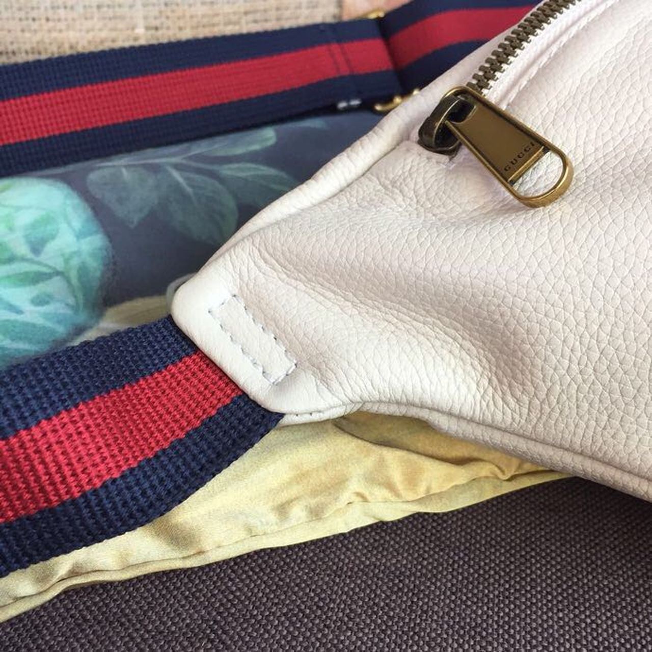 Glami Print Waist Belt Bag White For Women And Men 15in/39cm Glami 530412
