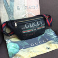 Glami Print Waist Belt Bag Black For Women And Men 15in/39cm Glami 530412