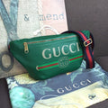 Glami Print Waist Belt Bag Green For Women And Men 15in/39cm Glami 530412