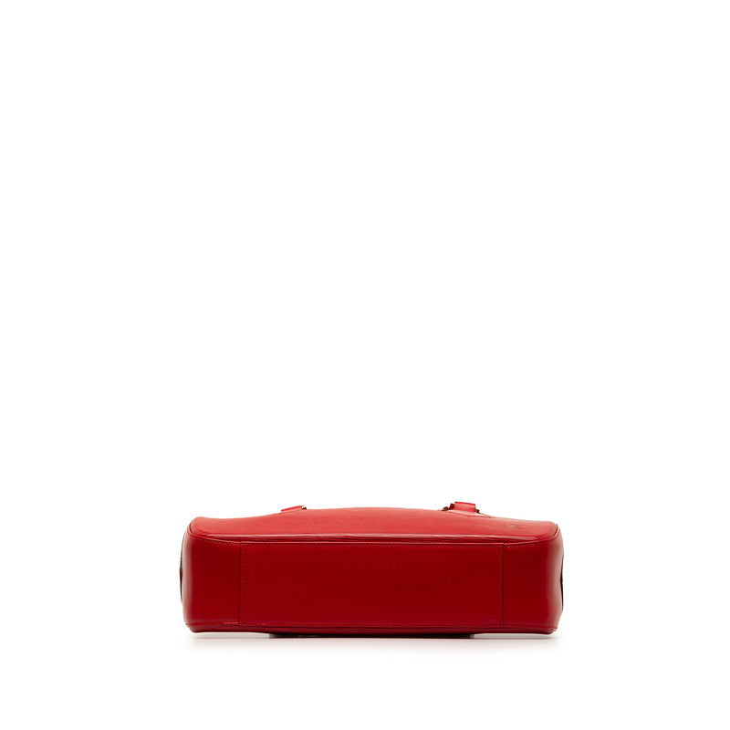 Louis Vuitton Epi Voltaire Handbag M52437 Castilian Red Leather  Louis Vuitton