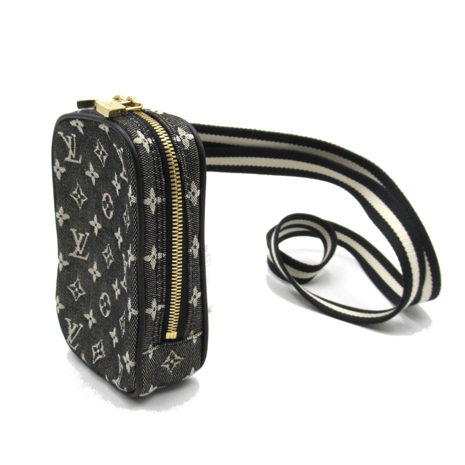 Louis Vuitton Louis Vuitton Digital Accessories Canvas Monogram Mini Men  Black/White M92066