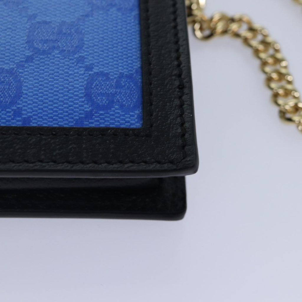 GUCCI GG Supreme Adidas Collaboration Chain Shoulder Wallet 621892 88144A