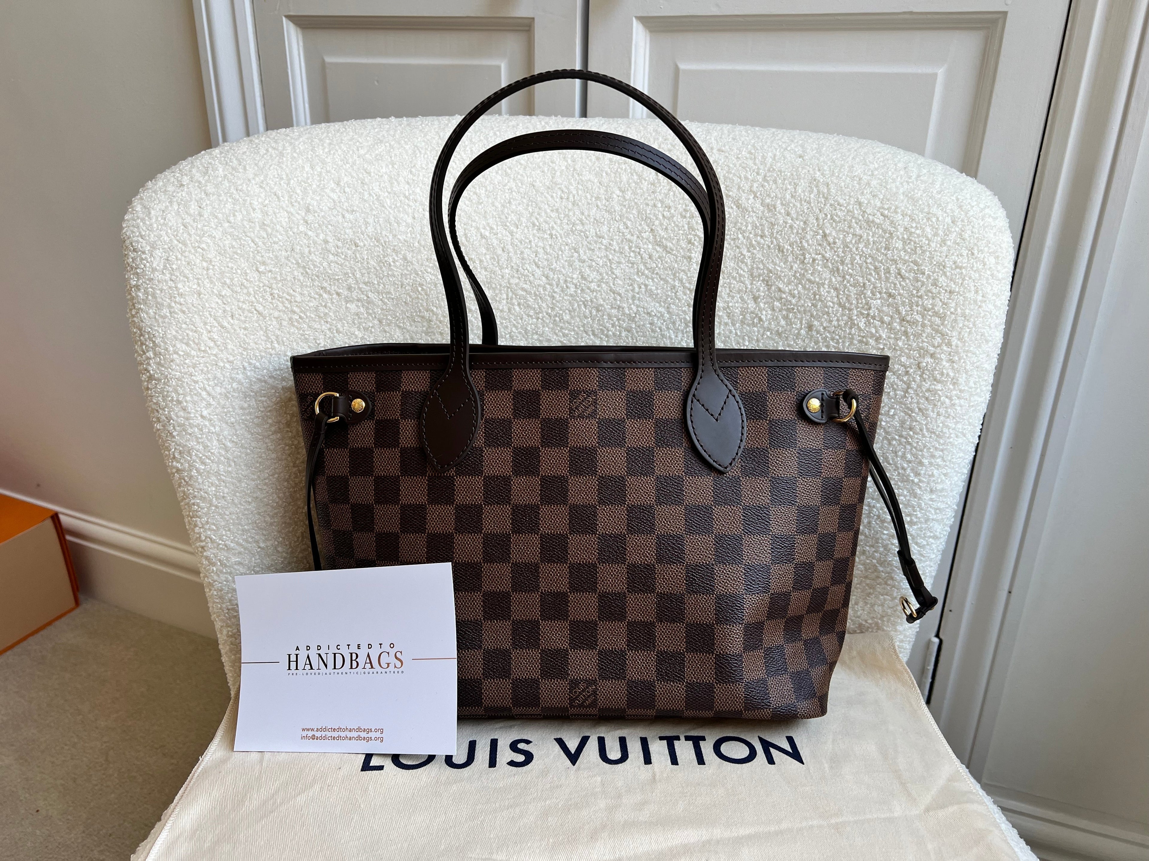 Louis Vuitton Neverfull PM Damier Ebene (RRP £1360)