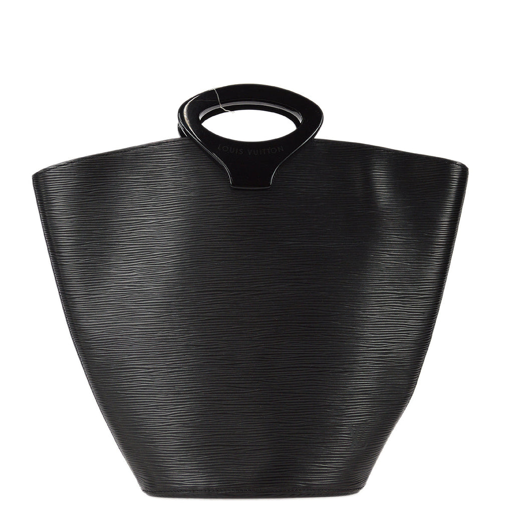 Louis Vuitton 1999 Black Epi Noctambule Tote Handbag M54522