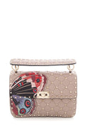 Valentino Blush Rockstud Spike Handbag