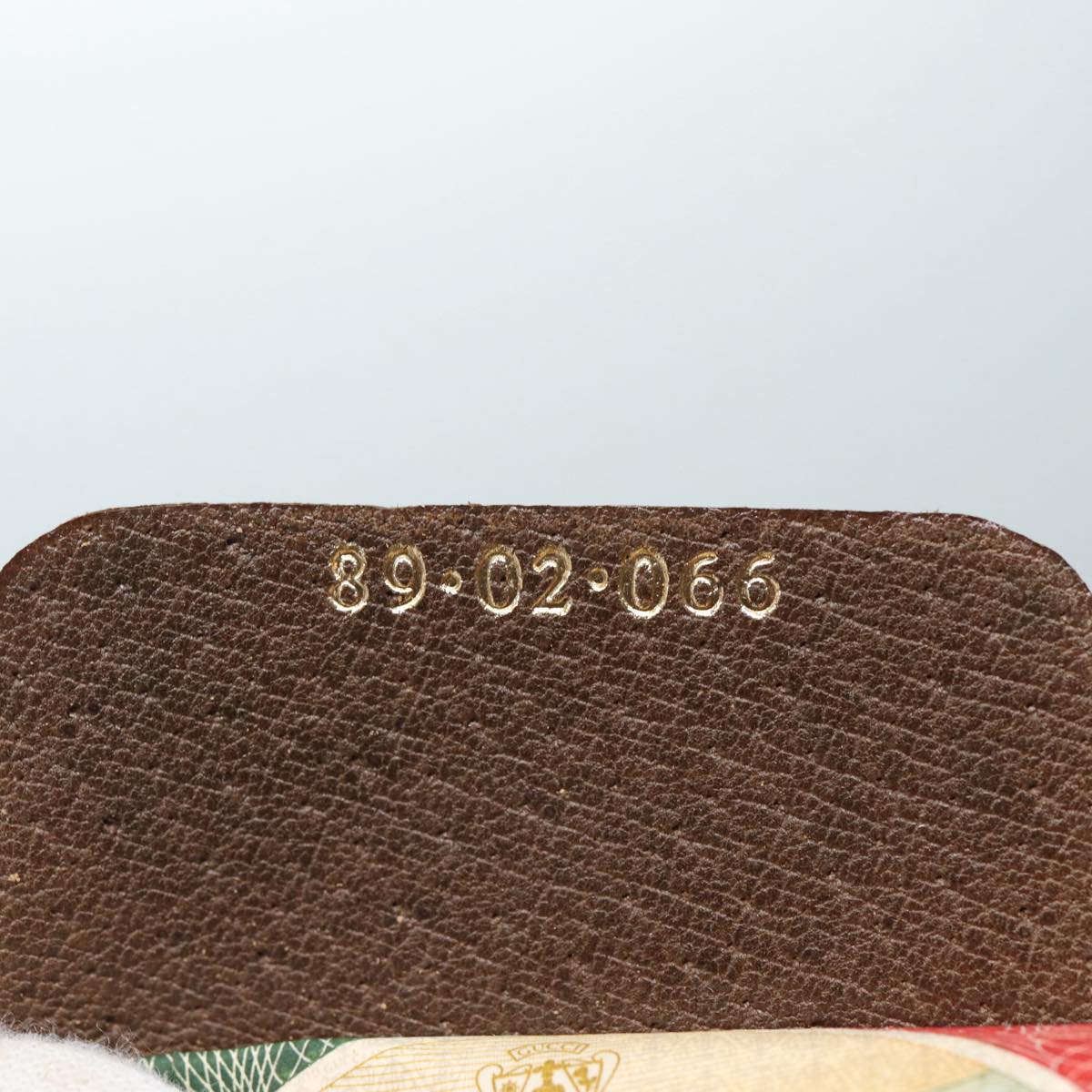 GUCCI GG Supreme Web Sherry Line Shoulder Bag PVC Beige 89 02 066 88405