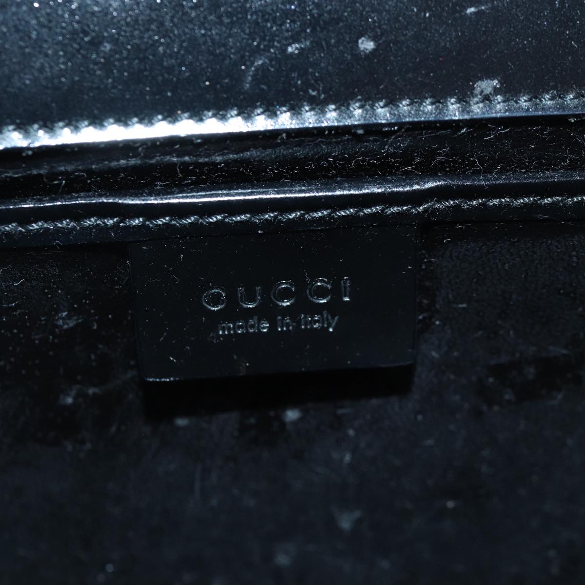 GUCCI Shoulder Bag Nylon Black 000 0810 88417