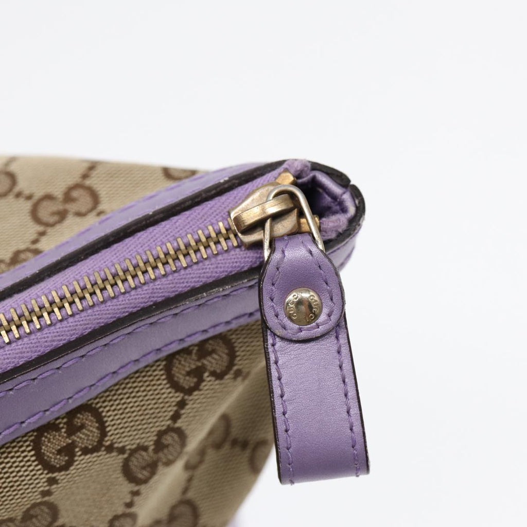 GUCCI GG Canvas Tote Bag Beige Gold 257069 88424
