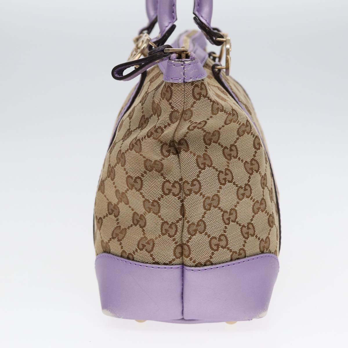 GUCCI GG Canvas Tote Bag Beige Gold 257069 88424
