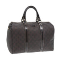 GUCCI GG Supreme Boston Bag PVC Leather Gold Brown 193603 88466