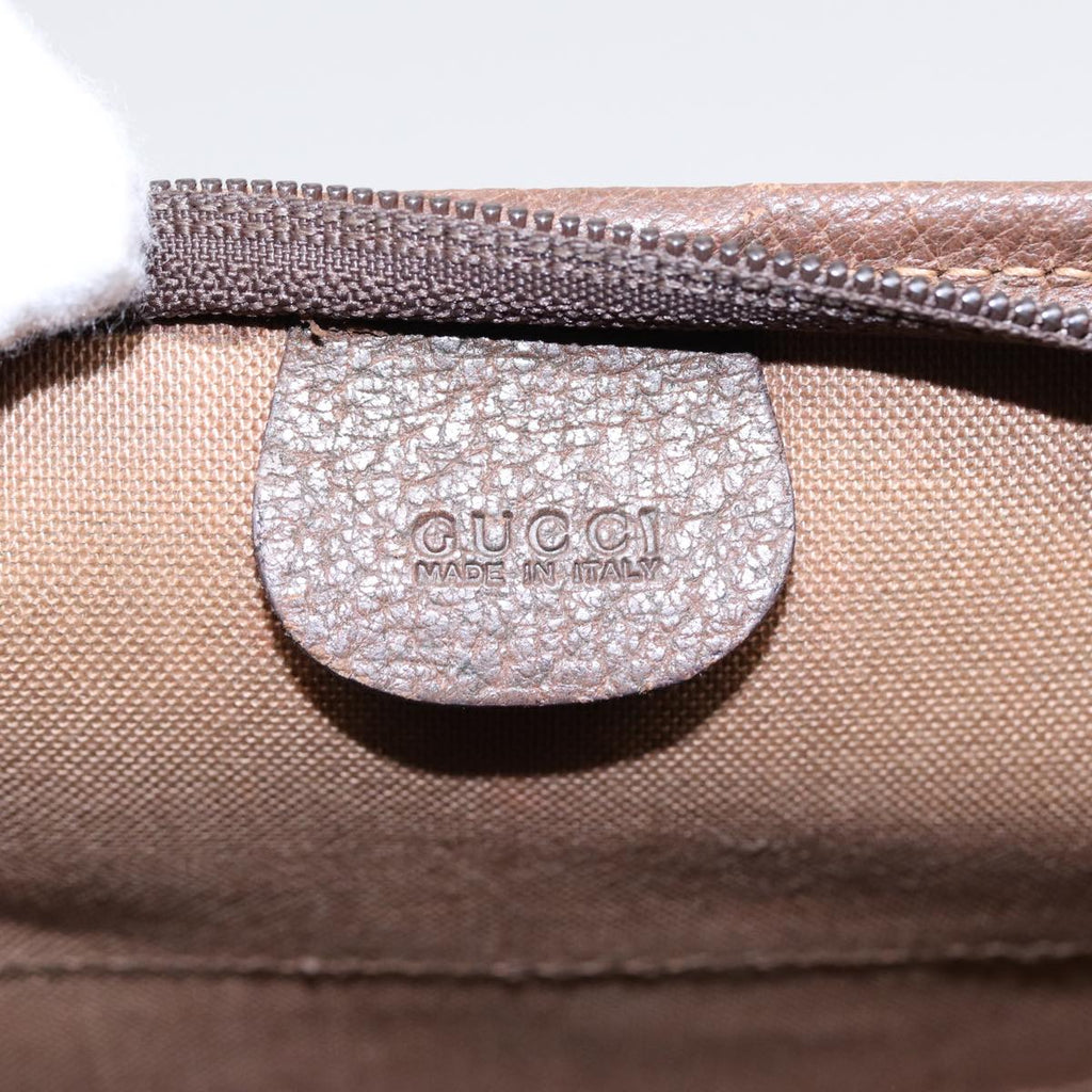 GUCCI GG Supreme Tote Bag PVC Leather Beige Gold 002 615 88483