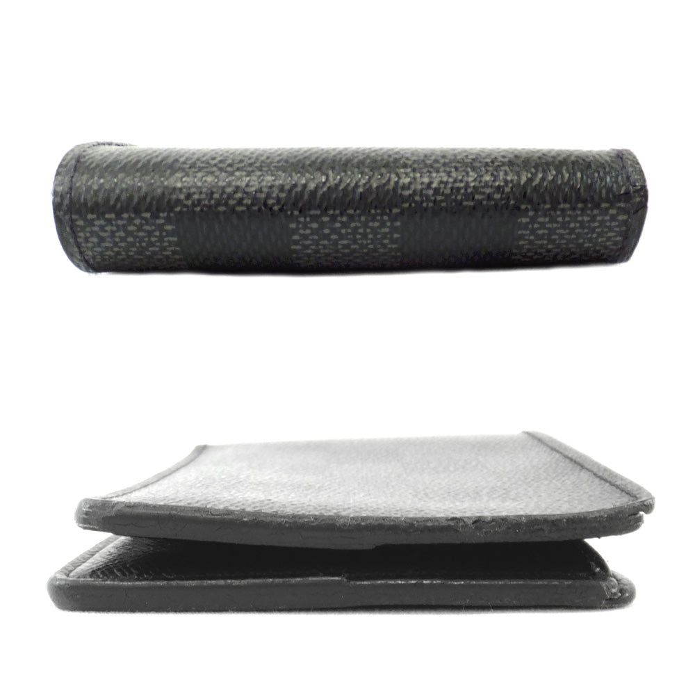 Louis Vuitton 2 Fold Wallet Black DamiEgraphit Wallet Card Pochette out Coin Pochette  Wedding