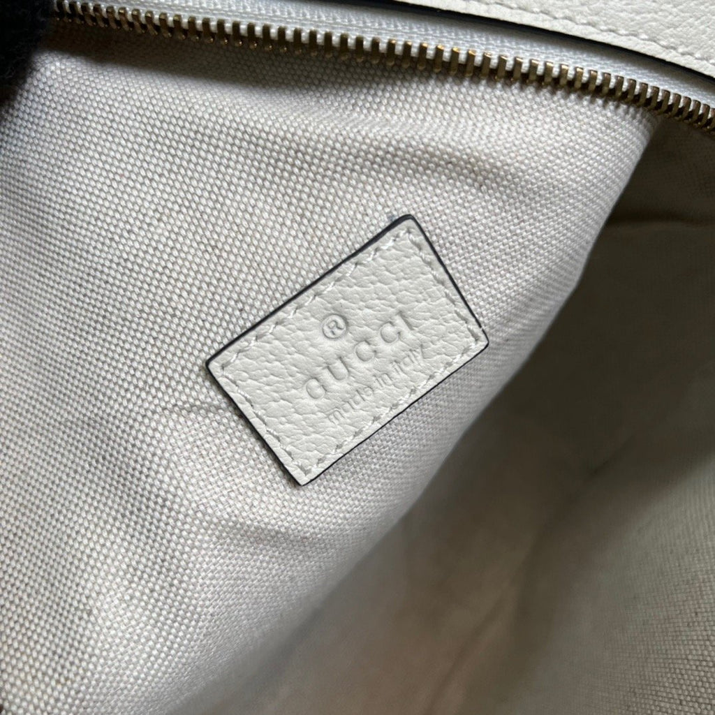 gg x Adidas Ophidia Shoulder Bag White For Women, Women’s Bags 8.6in/22cm gg 702626 DJ24T 8847