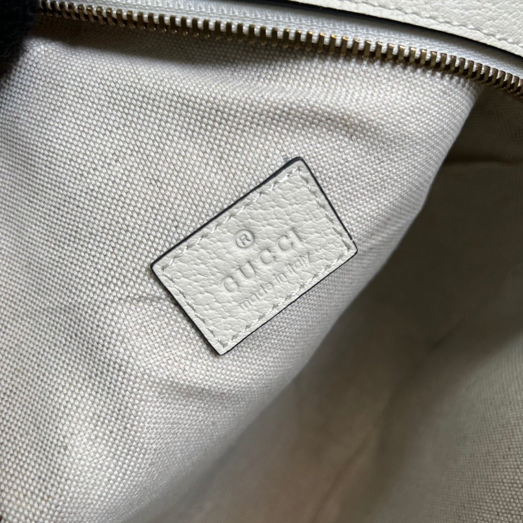 gg x Adidas Ophidia Shoulder Bag White For Women, Women’s Bags 8.6in/22cm gg 702626 DJ24T 8847