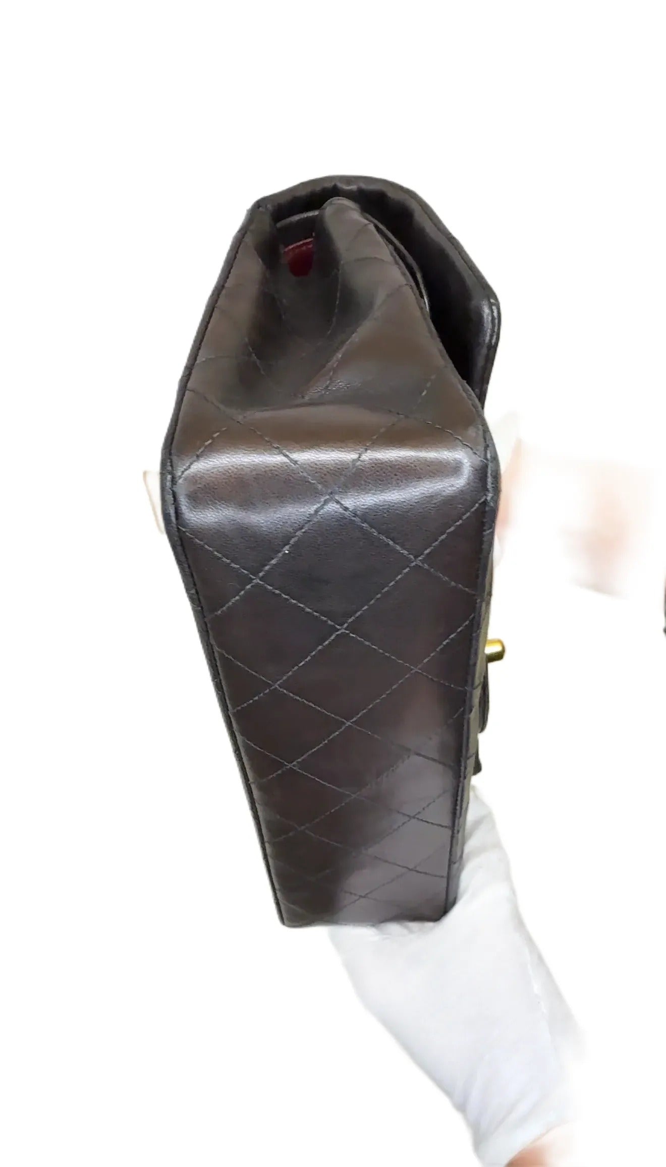 CHANEL Pre-Owned - 1994-1996 matelasse chain shoulder bag - women - Lambskin - One Size - Black B4-17