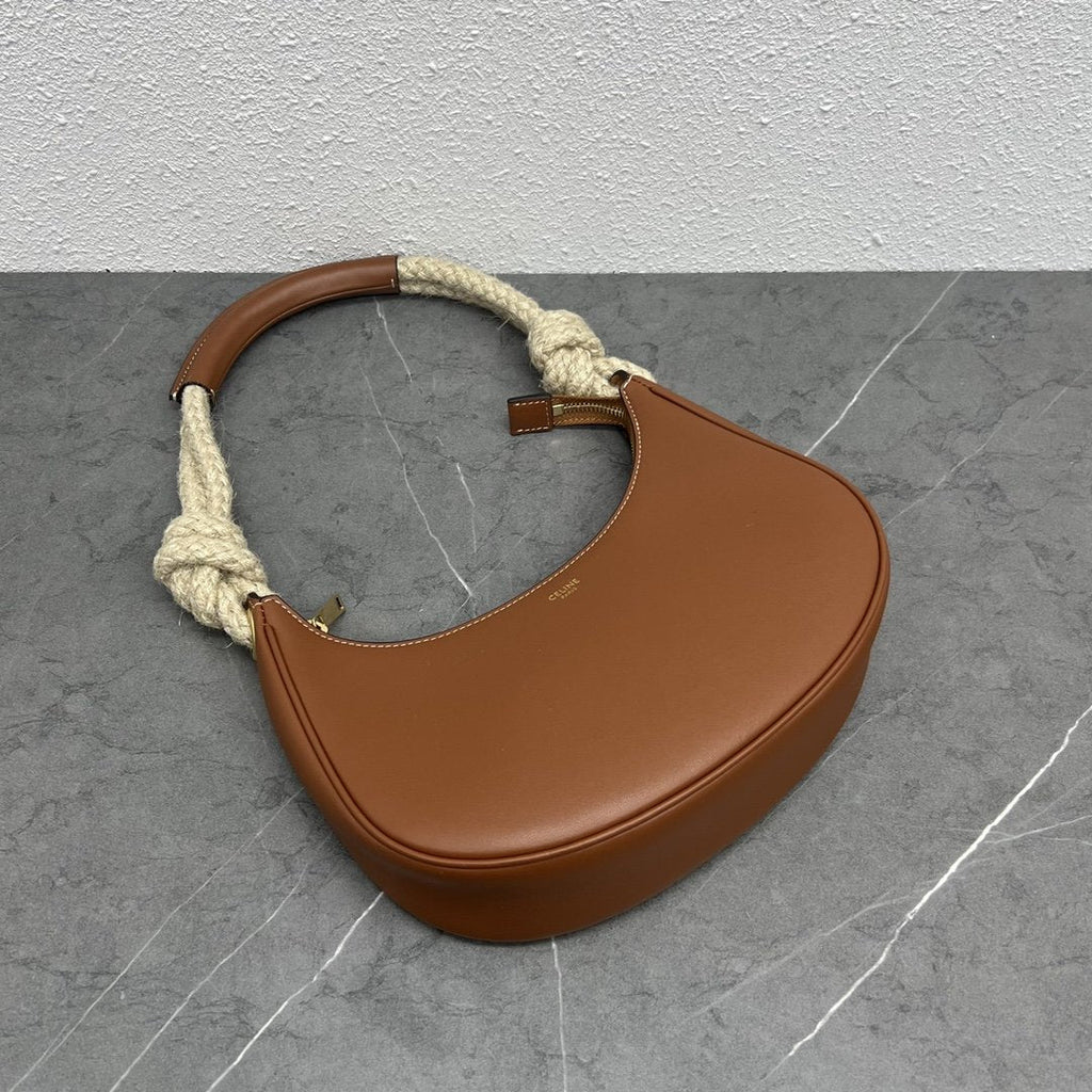 GLAMI Mirror Hobo Bag Brown For Women 9.6in/24.5cmÃƒâ€šÃ‚Â 