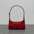 GLAMI Cuir Triomphe Shoulder Bag Red For Women 9.4in/24cm