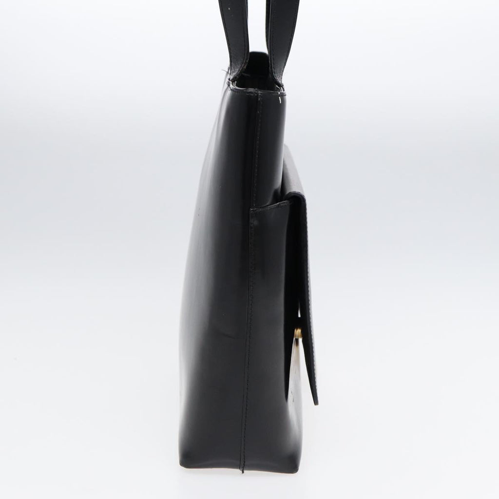 GUCCI Shoulder Bag Patent leather Black Gold 002 2113 0482 88746