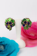 Boucles d'oreilles en pÃƒÆ’Ã‚Â¢te de verre