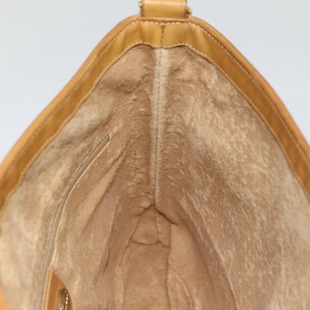 GUCCI Micro GG Canvas Web Sherry Line Shoulder Bag Beige Gold 88776