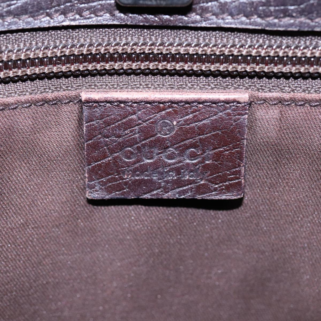 GUCCI GG Supreme Tote Bag Beige Silver 131220 88784