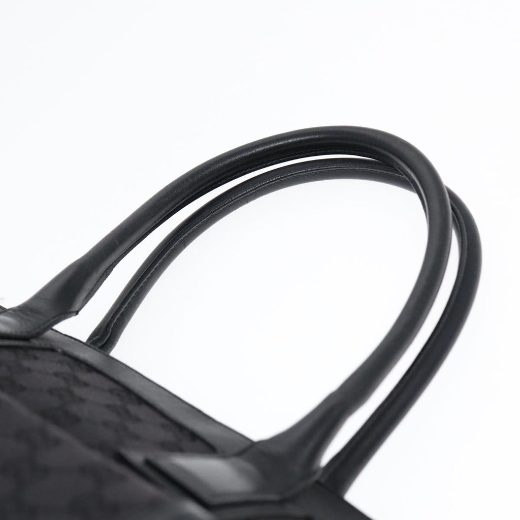 GUCCI GG Canvas Tote Bag Black Gold 88788