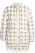GUCCI Two Piece Wool White & Gold