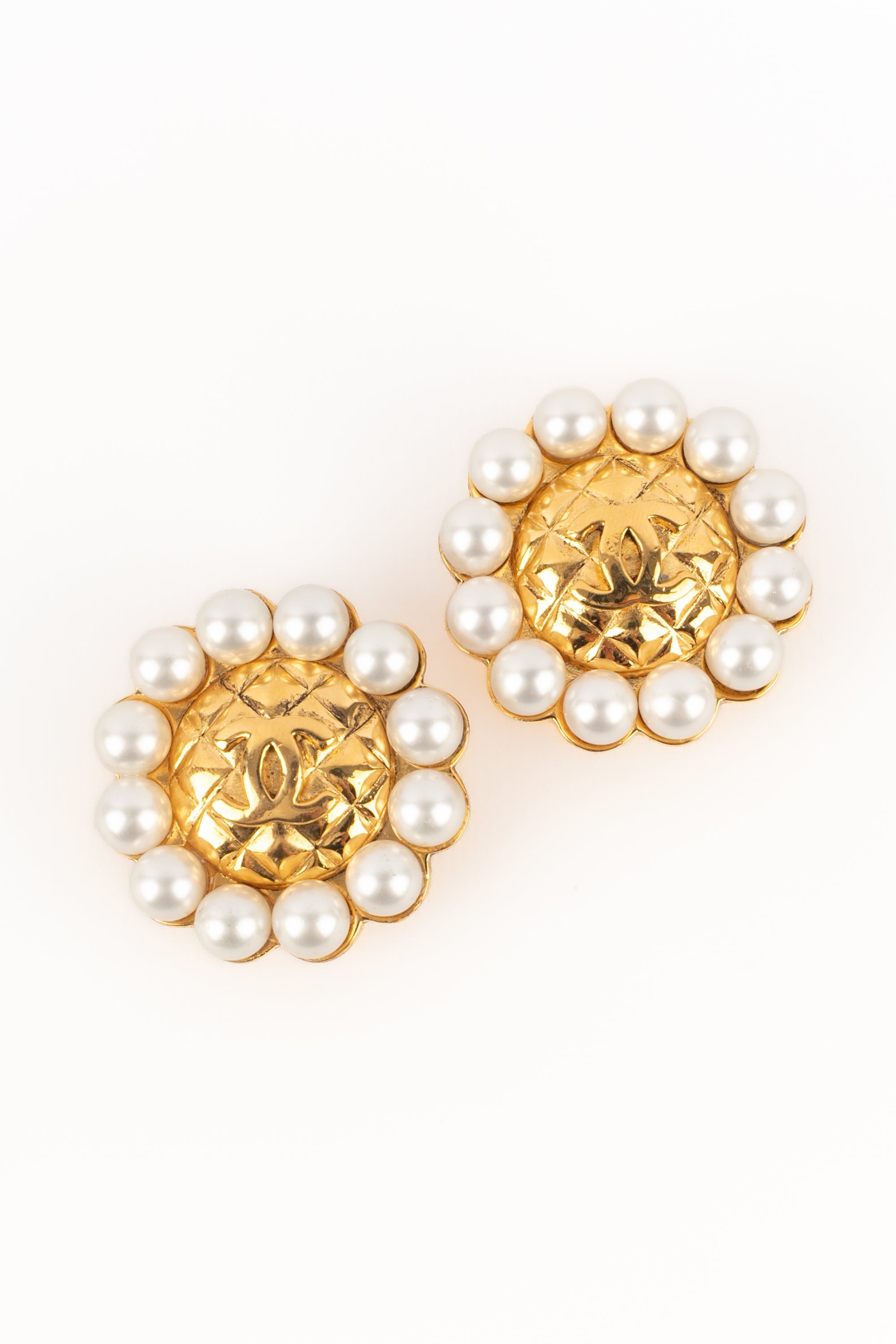 Boucles d'oreilles Chanel 1988
