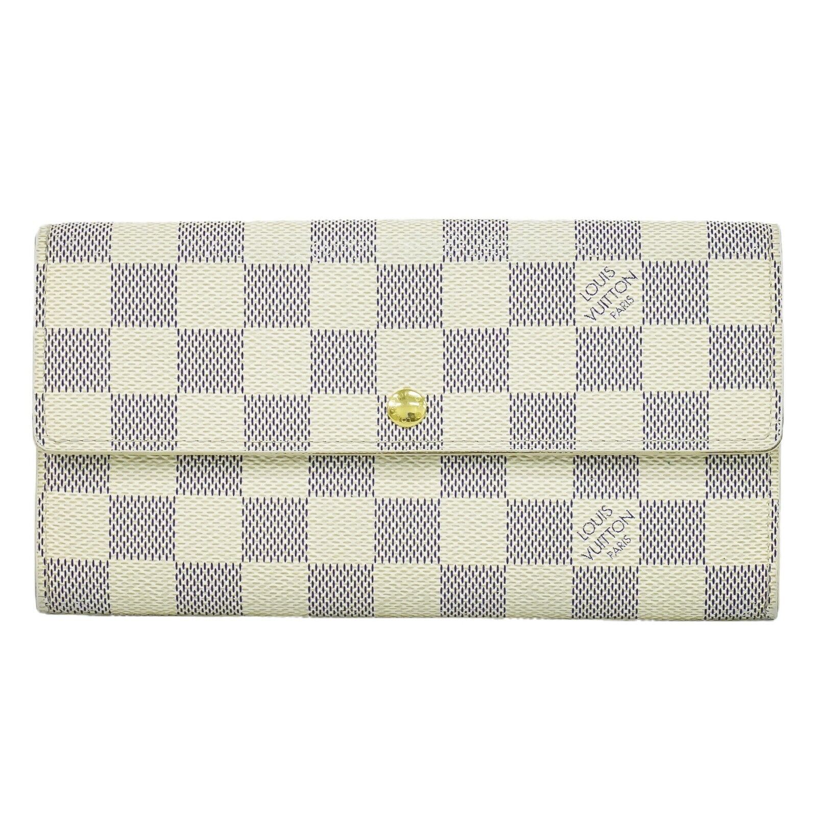 Louis Vuitton Portefeuille Sarah  Canvas Wallet