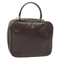 GUCCI Bamboo Hand Bag Leather Brown Gold 000 2040 0323 88959