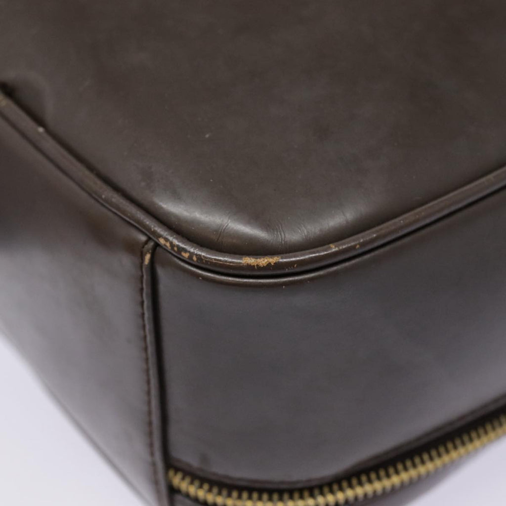 GUCCI Bamboo Hand Bag Leather Brown Gold 000 2040 0323 88959