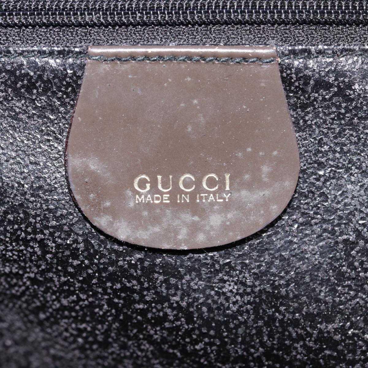 GUCCI Bamboo Hand Bag Leather Brown Gold 000 2040 0323 88959