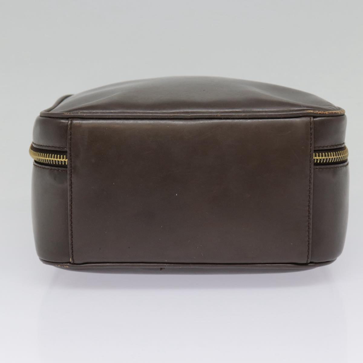 GUCCI Bamboo Hand Bag Leather Brown Gold 000 2040 0323 88959