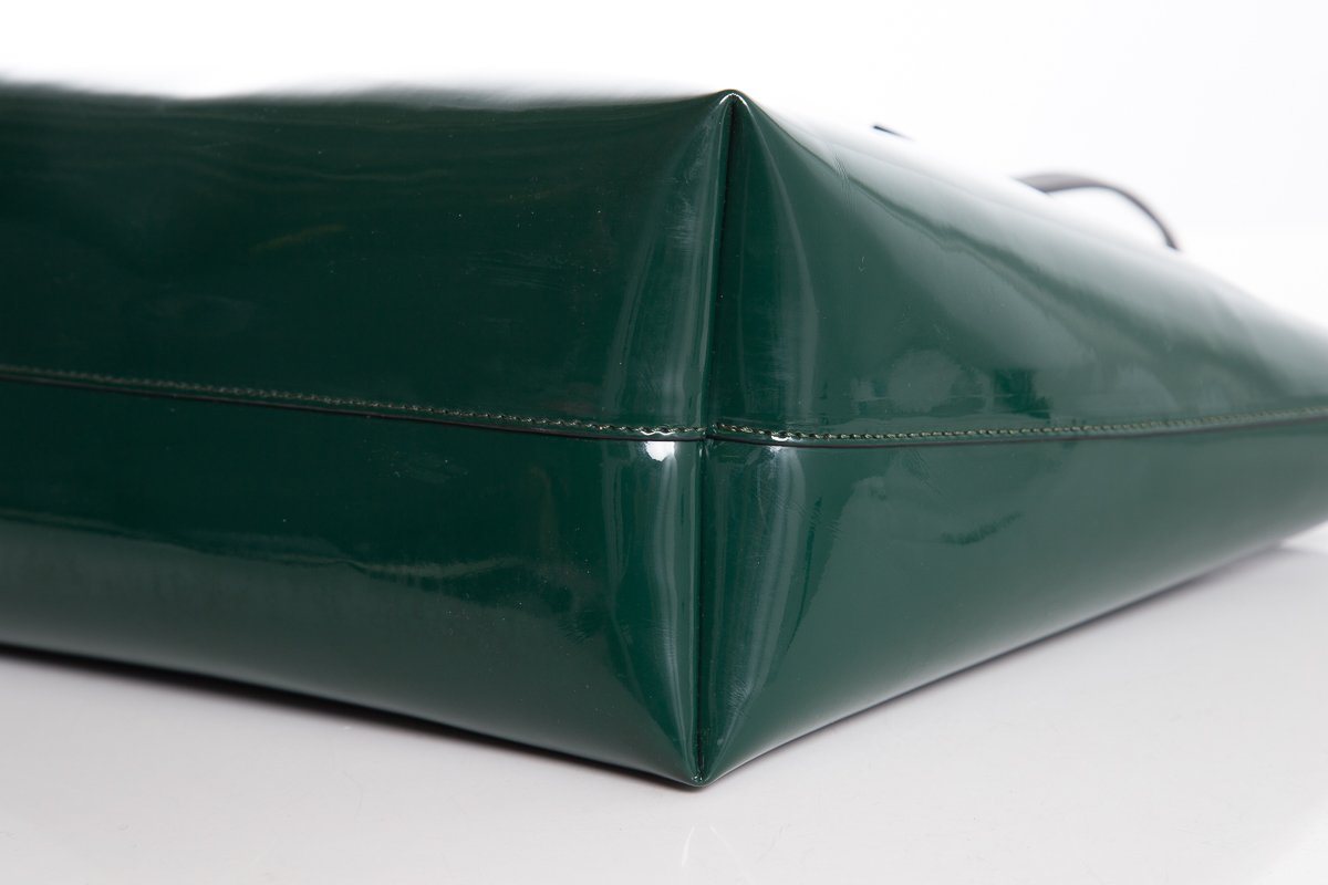 Marni Forest Green Shopping Tote