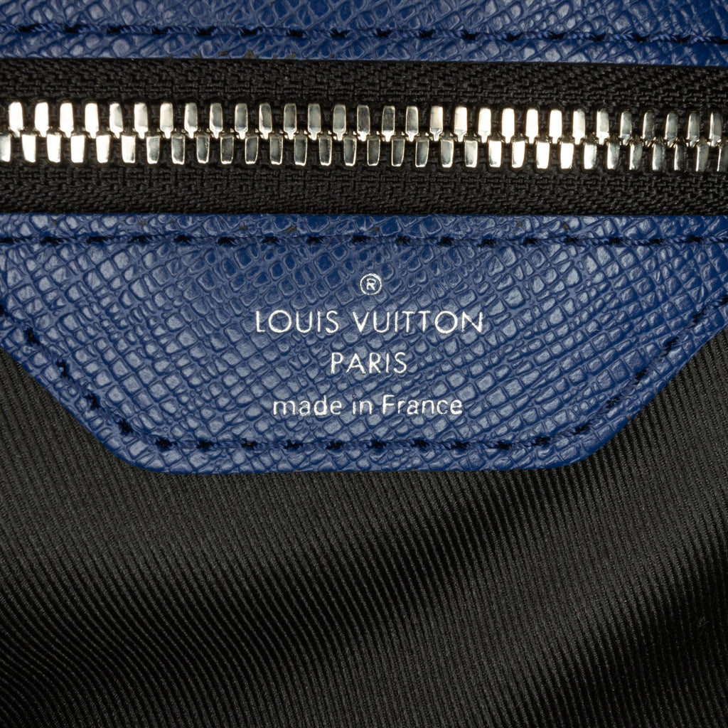 Louis Vuitton Keepall 50 BandouliÃƒÆ’Ã‚Â¨re Blue Taigarama