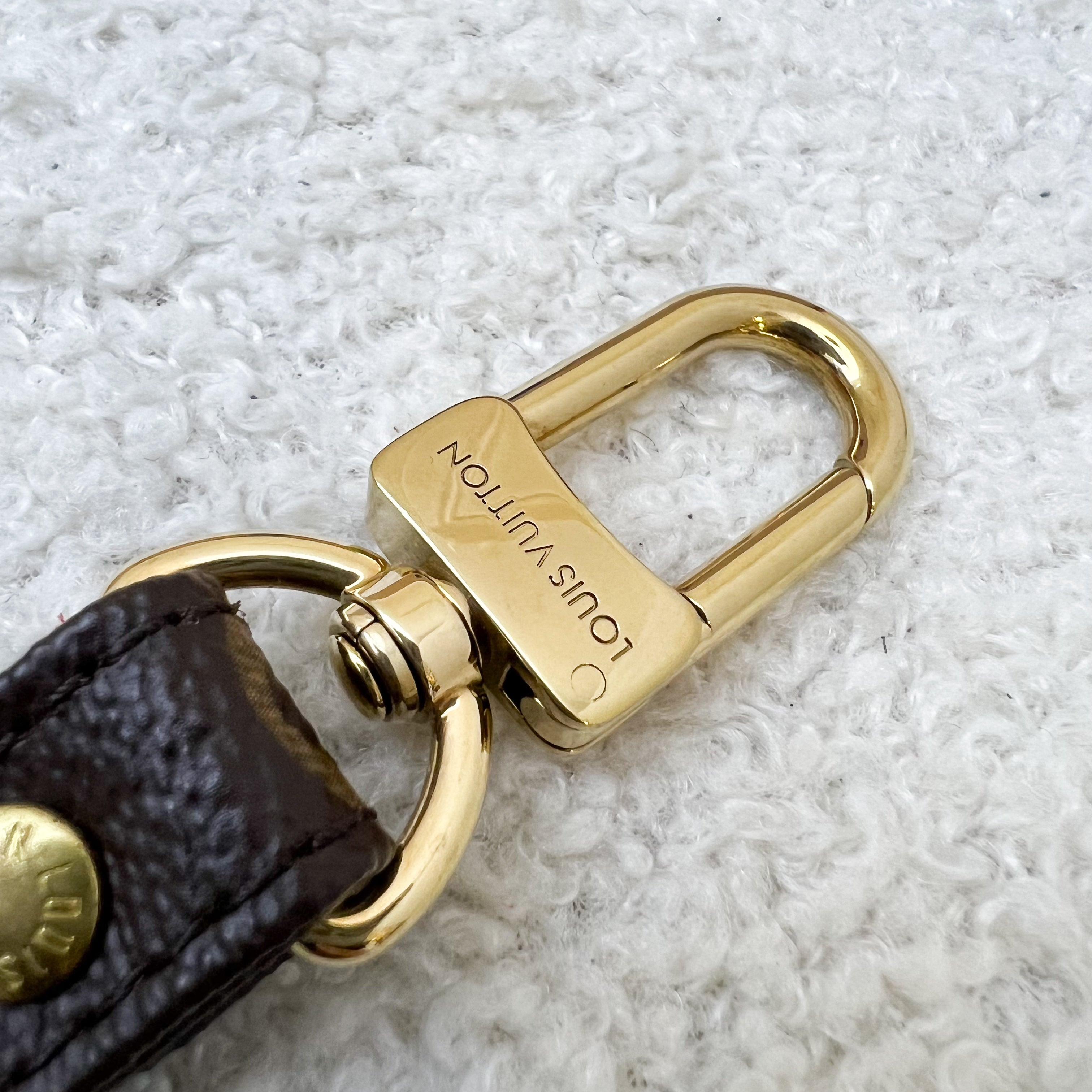 LV Bandouliere Strap in Monogram Canvas and GHW