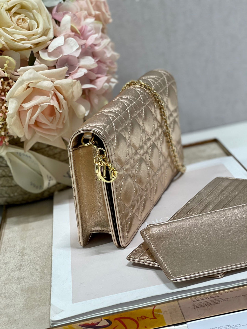 GLAMI Lady Pouch Gold, For Women, WomenÃ¢â‚¬â„¢s Handbags 8.5in/21.5cm CD