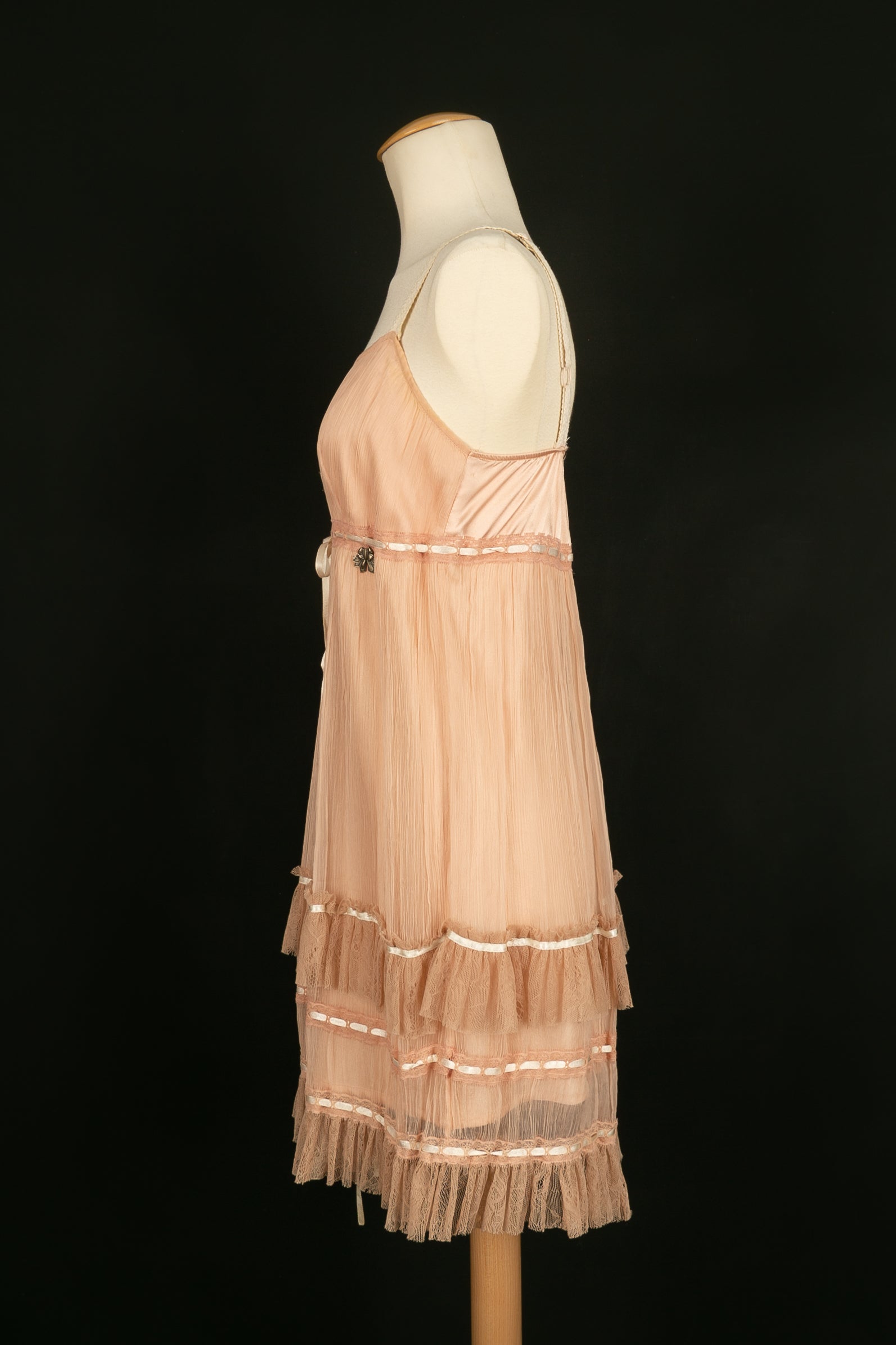 Robe rose poudrÃƒÆ’Ã‚Â©e Galliano