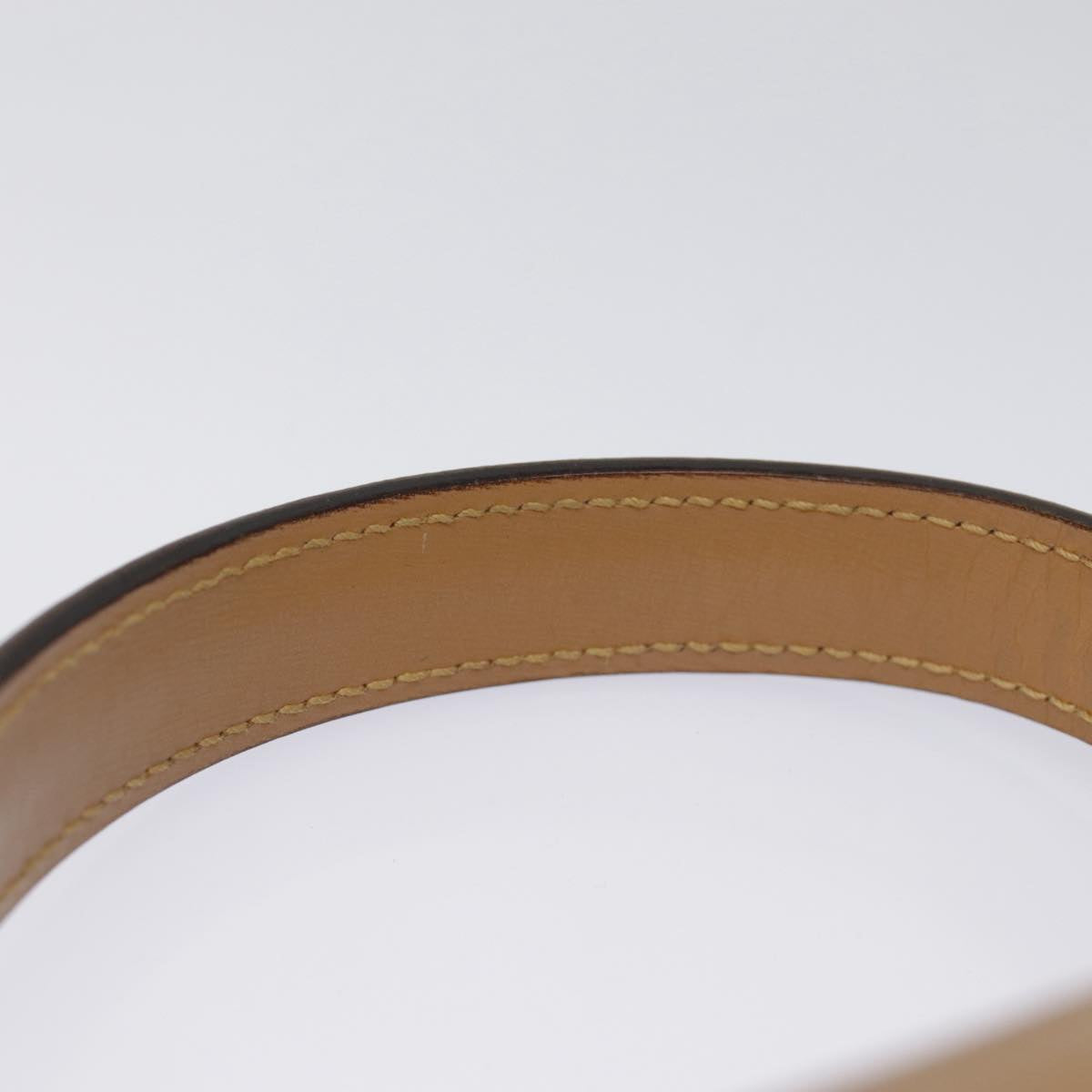 GUCCI Hand Bag Leather 2way Brown Gold 000 110 0211 89031