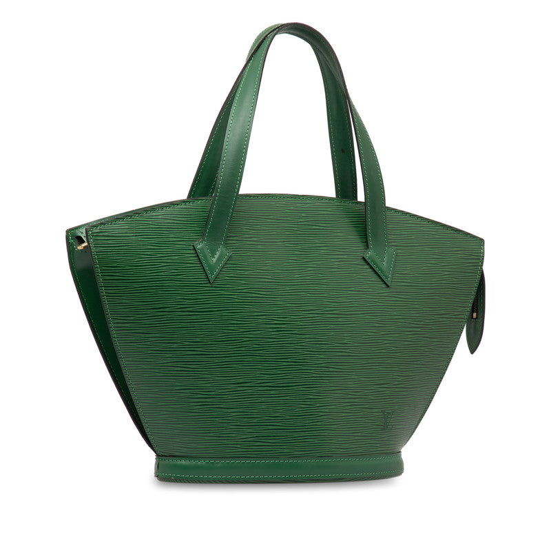 Louis Vuitton Epi Sandjack Handbag M52274 Borneo Green Leather  Louis Vuitton